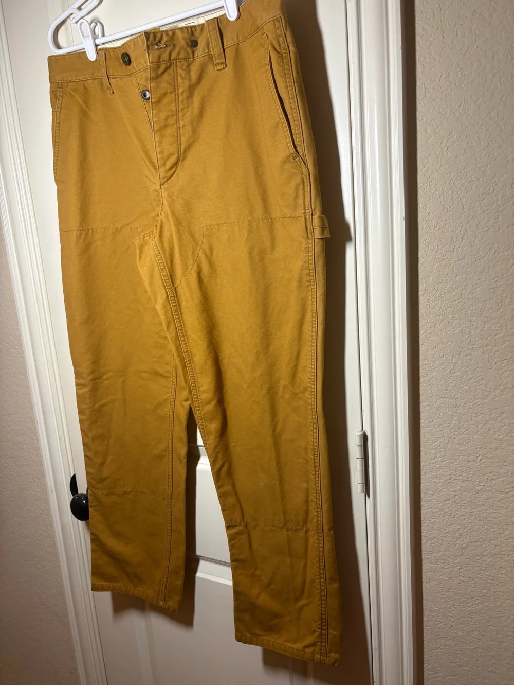 Rag & Bone Double Knee Workwear Pants Men's 33 Chino Straight Buttonfly